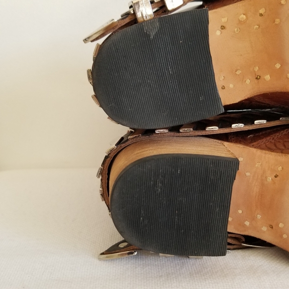 Freebird by Steven Blade Croc Embossed Leather Boots - Picture 8 of 9